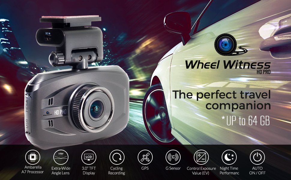 Wheel Witness Best Dash Cam Product Image