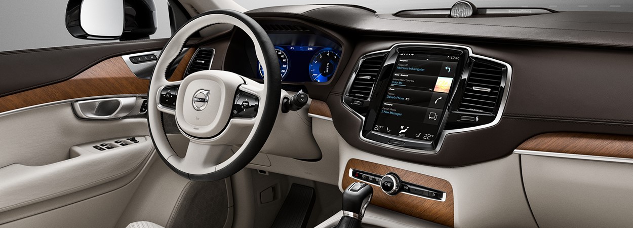 Volvo interior driver's seat