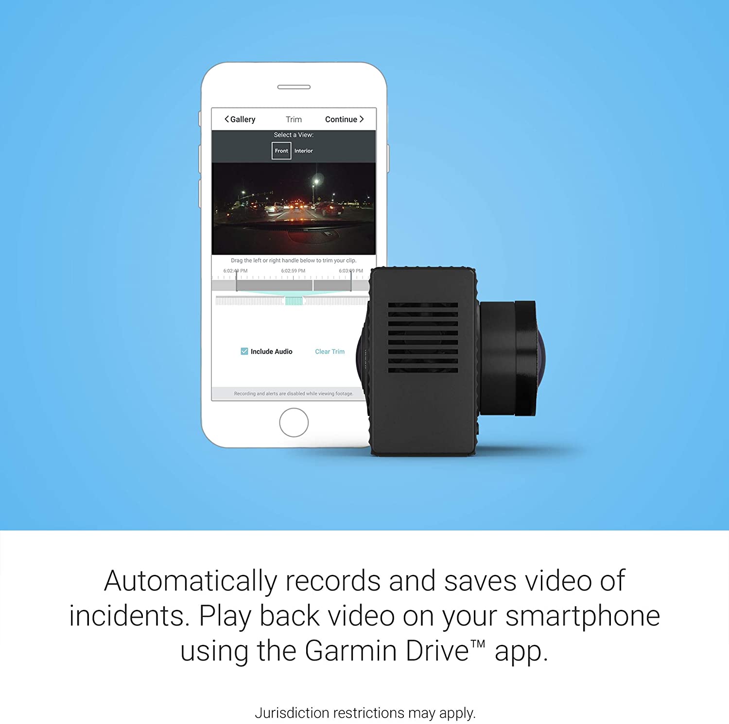 Dashcam Review of the Garmin Pocket-Sized Camera